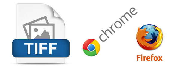 Display TIFF Chrome Firefox